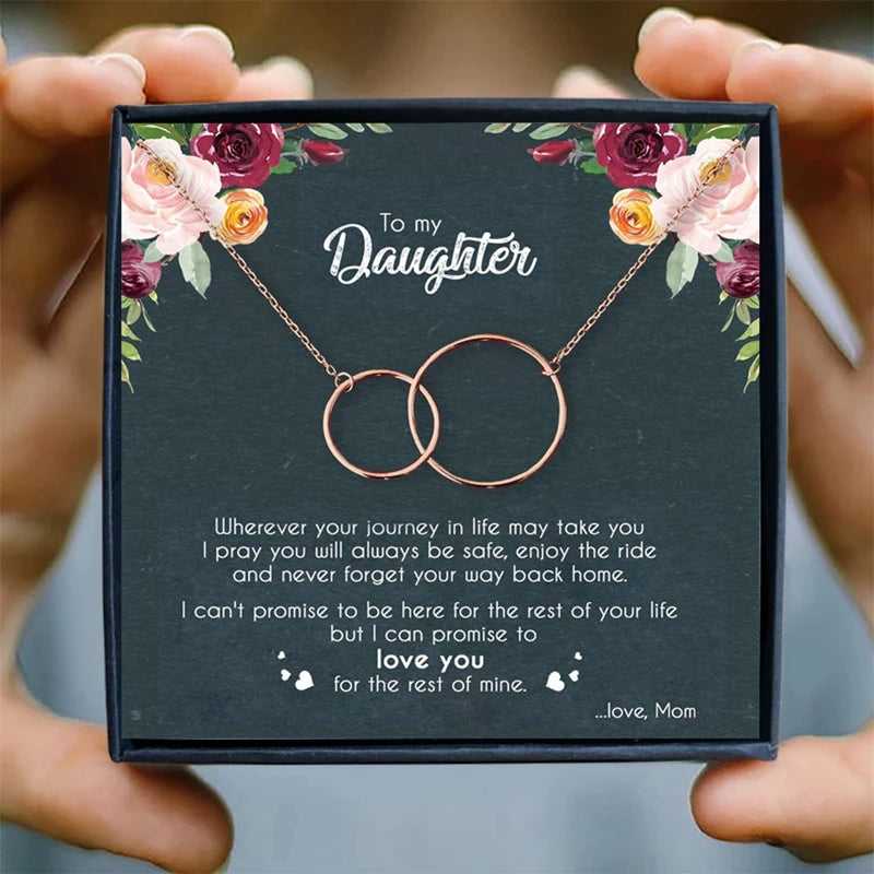 Amazing Daughter Necklace, Jewelry for Special Daughter, Across the Miles  Gifts From Mom or Dad, Thinking of You Jewelry Gifts, Strong Girl - Etsy