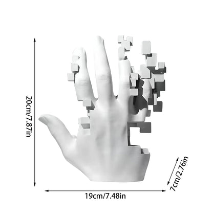 Pixel-Perfect Hand Sculpture 49 