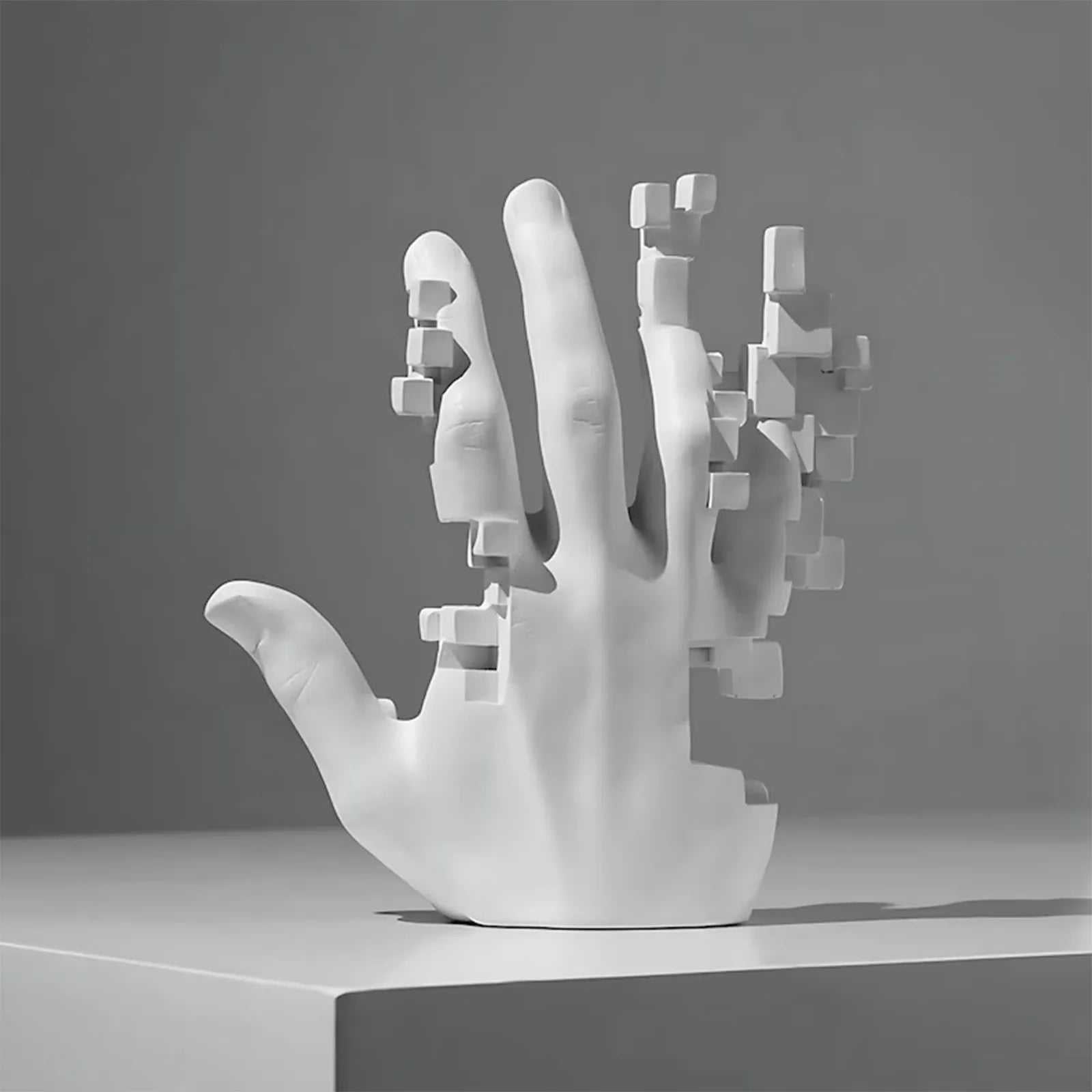 Pixel-Perfect Hand Sculpture 49 