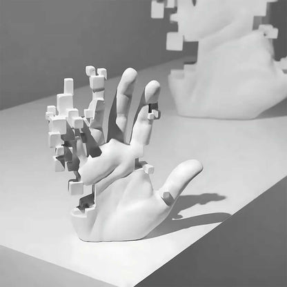 Pixel-Perfect Hand Sculpture 49 