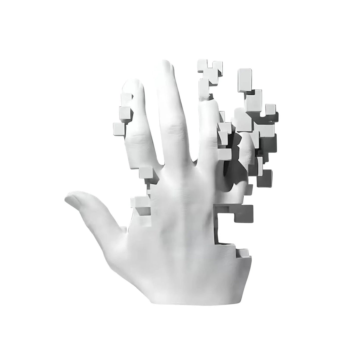 Pixel-Perfect Hand Sculpture 49 