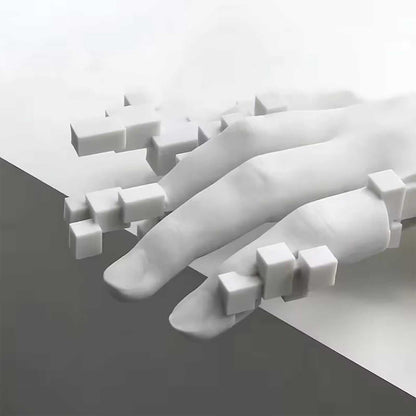 Pixel-Perfect Hand Sculpture 49 