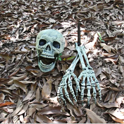 Spooky Ground-Breaking Skeleton